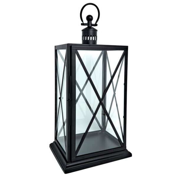 Lance - Lanterne svart 35x27,5x77cm