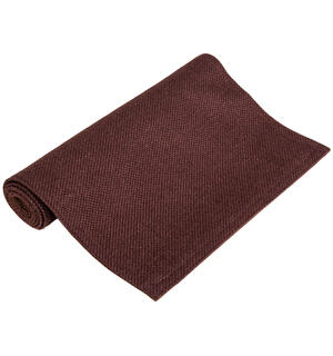 Brikke vevd brun 33x45cm