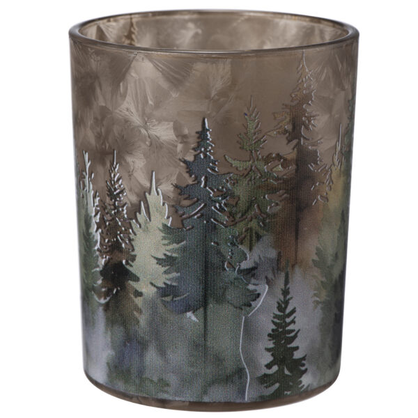 Telysholder Evergreen Trees 10x12,5cm