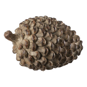 Tinna - kongle brun dekor stor