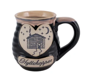 Hyttekoppen  svart   0,3l