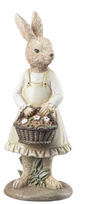 Harefrue m/kurv H=17cm