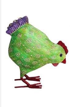 Cissi - Kylling grønn 22cm