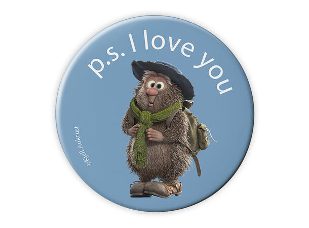 Flåklypa Magnet - I love you