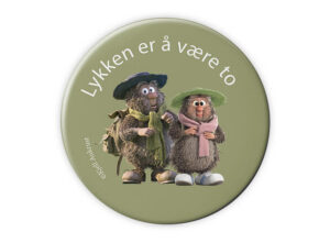 Flåklypa Magnet - Lykken er å være to