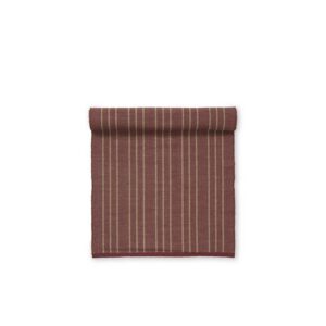 Løper TRI rød/beige 40*140cm