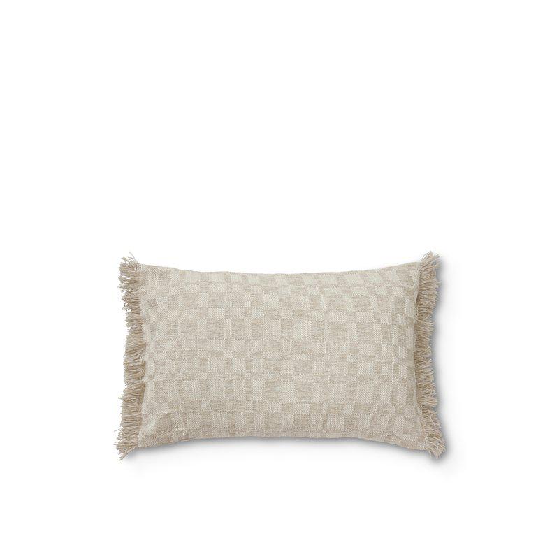 Putetrekk Jaquard beige 40x60cm
