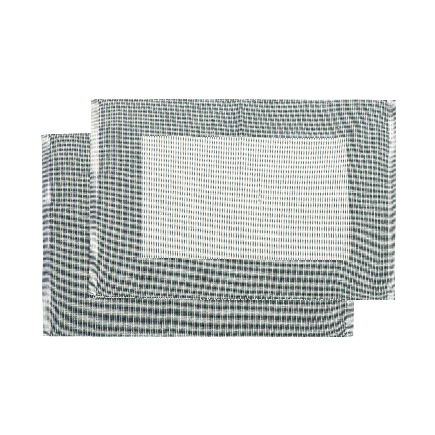 Spisebrikke 2-pk. Poppy oliven/lin 33x45cm