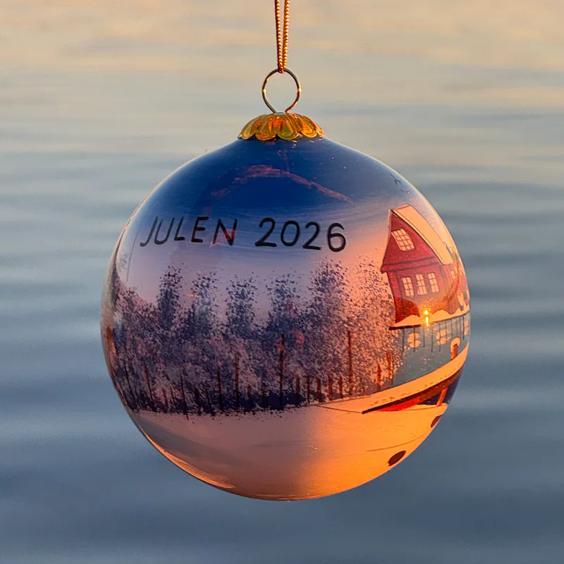 Julekule Julen 2026 Ø= 7,5cm - Bilde 2