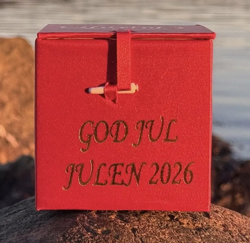 Julekule Julen 2026 Ø= 7,5cm - Bilde 3
