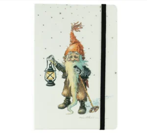 Notatbok A 5 format, Nisse med lykt